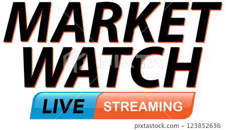 Market Watch Live Streaming Logo 123852636