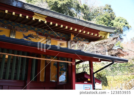 Scenery of the grounds of Yutoku Inari Shrine 123853935
