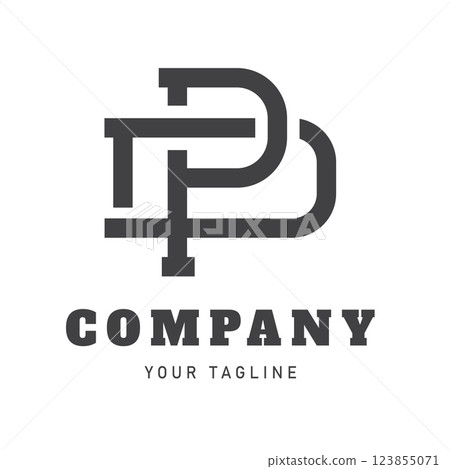 Simple Vintage Style D and P Letter Logo Design. Classic and elegant PD logo template. Creative logo for company name or identity, personal brand, business or creative industry Simple Vintage Style D and P Letter Logo Design. Classic and elegant PD logo template. Creative logo for company name or identity, personal brand, business or creative industry 123855071