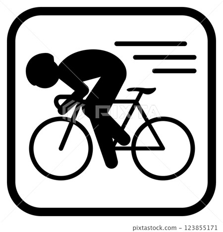自行車圖示 自行車圖示 123855171