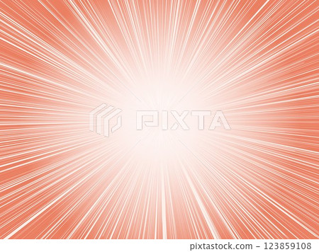 Intensely radiating concentrated lines background material_light red Intensely radiating concentrated lines background material_light red 123859108