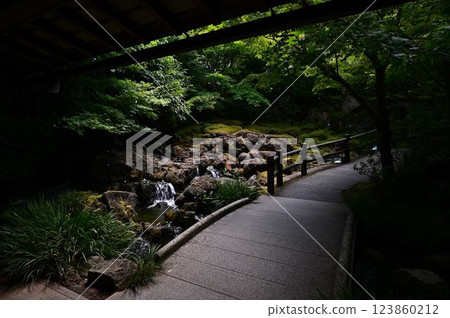 Japanese garden of Yushien Japanese garden of Yushien 123860212