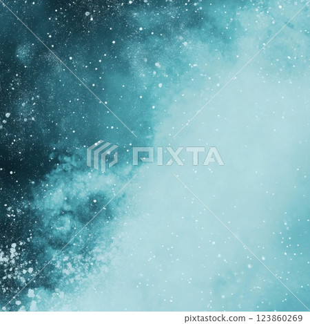 Abstract winter background with snow effect 123860269