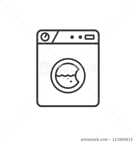 washing machine icon 123860915