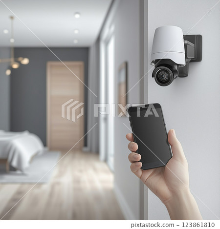 Smart Security Camera Smart Security Camera 123861810