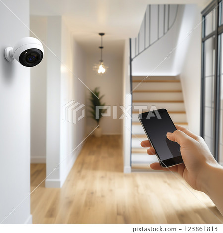 Smart Security Camera Smart Security Camera 123861813