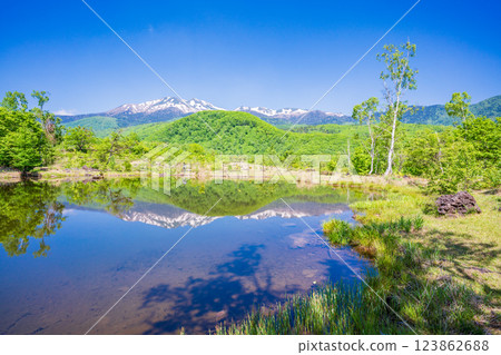 [長野縣]乘鞍高原、一之瀨公園、新綠的舞目池 123862688