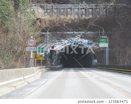 Chuo Expressway Enasan Tunnel Chuo Expressway Enasan Tunnel 123863471
