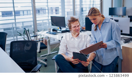Collaboration in todays office environment is crucial for significantly boosting productivity Collaboration in todays office environment is crucial for significantly boosting productivity 123863499