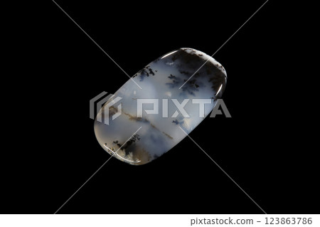 Marlinite snowy stone 123863786