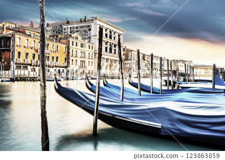Grand Canal in Venice, Italy Grand Canal in Venice, Italy 123863859