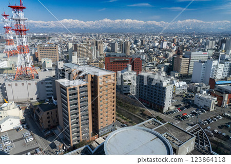 View from Toyama City Hall View from Toyama City Hall 123864118