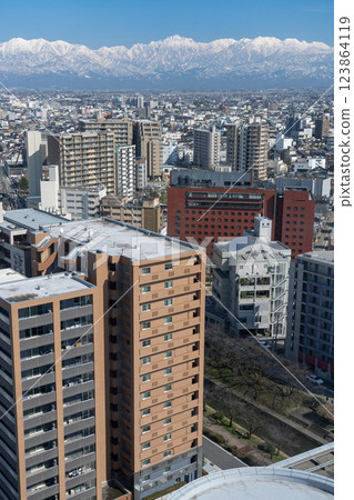 View from Toyama City Hall View from Toyama City Hall 123864119