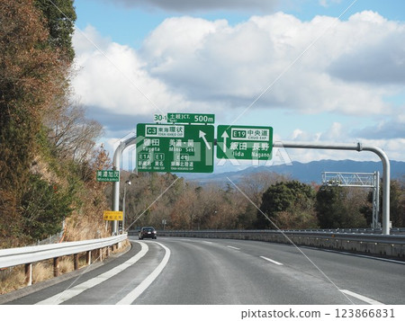 Chuo Expressway Toki Junction 123866831