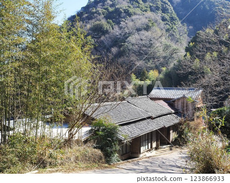 Utsunotani Village, Shizuoka Prefecture, March 123866933