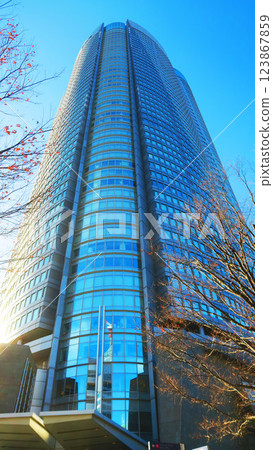 六本木新城森大廈和藍天 123867859