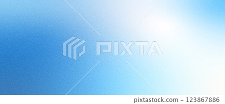 Blur morning sky gradient. Gradation blue background with noise. Grainy abstract backdrop sea water. Ocean wave. Vector summer calm cover illustration. Blur morning sky gradient. Gradation blue background with noise. Grainy abstract backdrop sea water. Ocean wave. Vector summer calm cover illustration. 123867886