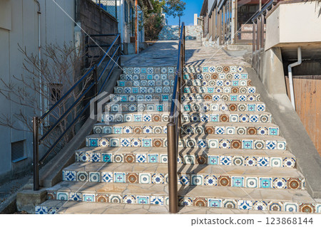 Western-style Kirakirazaka Hill in Ako Onsen, Ako City, Hyogo Prefecture 123868144