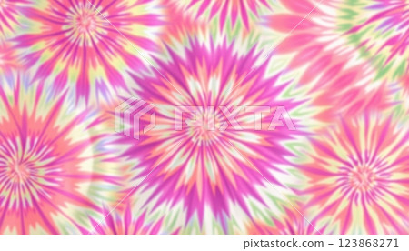 a close up of a tie dye pattern with many different colors, 123868271