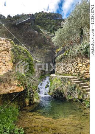 Paseo del Molinar Path, Tobera, Spain 123868761