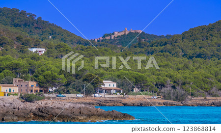 Capdepera Sea Coast, Spain Capdepera Sea Coast, Spain 123868814
