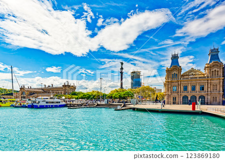 Barcelona. Building of the Port Authority. Barcelona. 123869180