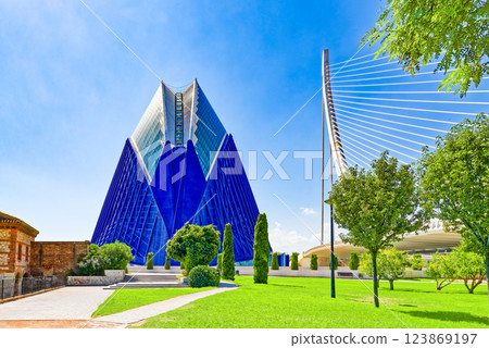 City of Arts and Sciences. Valencia. 123869197