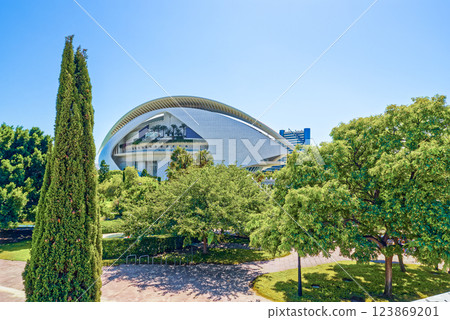 City of Arts and Sciences. Valencia. City of Arts and Sciences. Valencia. 123869201