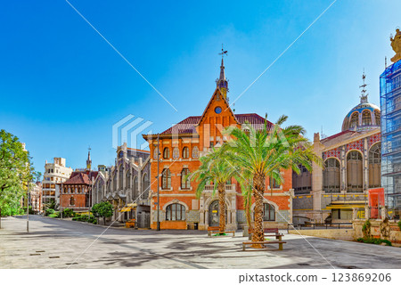Spain. Valencia. Valencia Central Market. Spain. Valencia. Valencia Central Market. 123869206