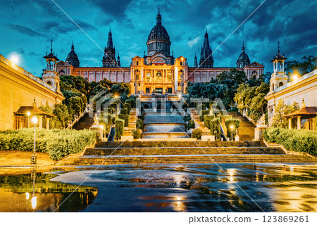 National Museum in Barcelona. Spain National Museum in Barcelona. Spain 123869261