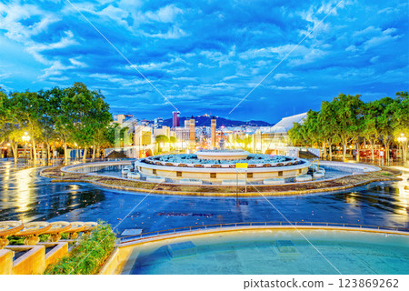 National Museum in Barcelona. Spain National Museum in Barcelona. Spain 123869262