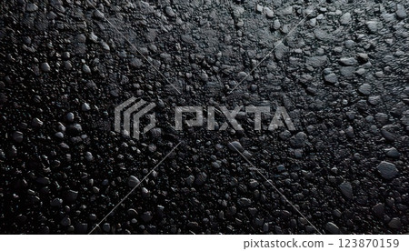 AI Image: Black asphalt background material 123870159