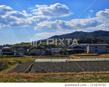 中宮寺史蹟公園(奈良縣斑鳩町) 中宮寺史蹟公園(奈良縣斑鳩町) 123870795