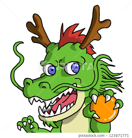 Dragon's illustration 123871771