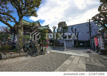 The Takagi Shrine Sumida City Tokyo Japan Dec 8 2024 123871880