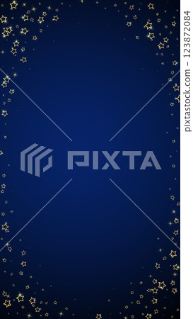 Christmas stars vector overlay. Magic stars luxury sparkling confetti. Christmas spirit. Festive stars vector illustration on dark blue background. Christmas stars vector overlay. Magic stars luxury sparkling confetti. Christmas spirit. Festive stars vector illustration on dark blue background. 123872084