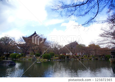 京都府，東寺花園，葫蘆池，京都市南區九條町，2022 年 2 月 123872365