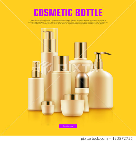 Realistic cocmetic mockup Realistic cocmetic mockup 123872735