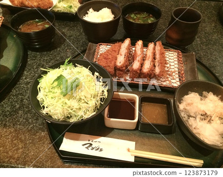 Tonkatsu lunch Tonkatsu lunch 123873179