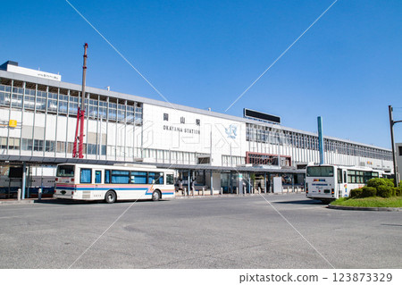 Okayama Station East Exit Bus Terminal / 1 Ekimotocho, Kita-ku, Okayama City, Okayama Prefecture 123873329