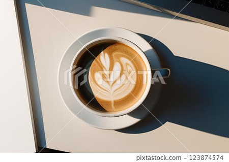 Delicious latte Delicious latte 123874574