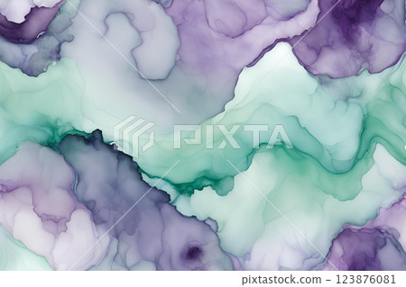 Alcohol Ink Art Background Texture 123876081