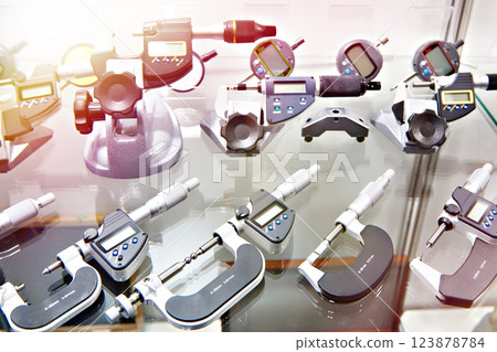 Digimatic and mechanical micrometers 123878784