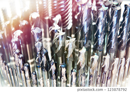 Drills and mills for machines 123878792