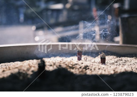 Incense incense of the temple 123879023