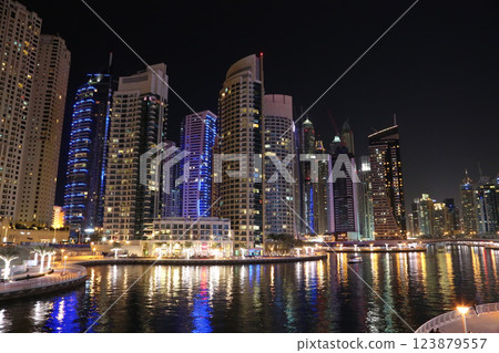 Dubai Marina, United Arab Emirates Dubai Marina, United Arab Emirates 123879557