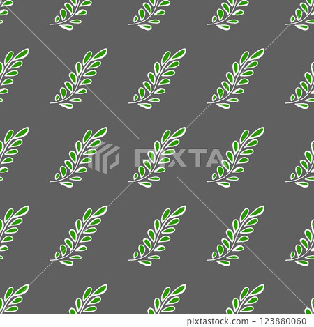 Folk bird and flower ornament. Pattern in hand draw style, created for fabrics Folk bird and flower ornament. Pattern in hand draw style, created for fabrics 123880060