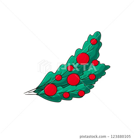 Element of home decor, scrapbooking. Christmas Element of home decor, scrapbooking. Christmas 123880105