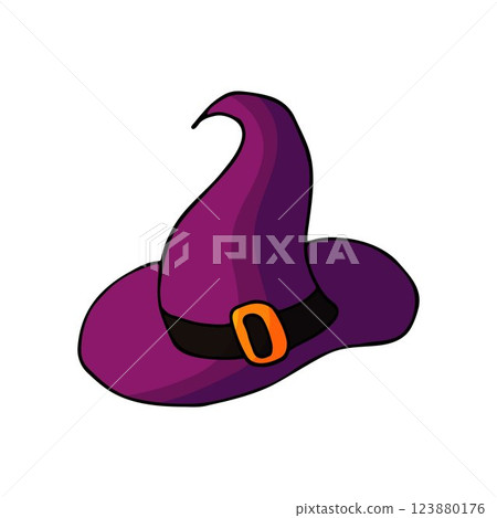 Halloween illustration in hand draw style. Element of your design Halloween illustration in hand draw style. Element of your design 123880176