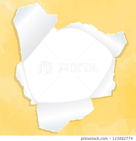 Perforated paper, background frame, watercolor color, square size Perforated paper, background frame, watercolor color, square size 123882774